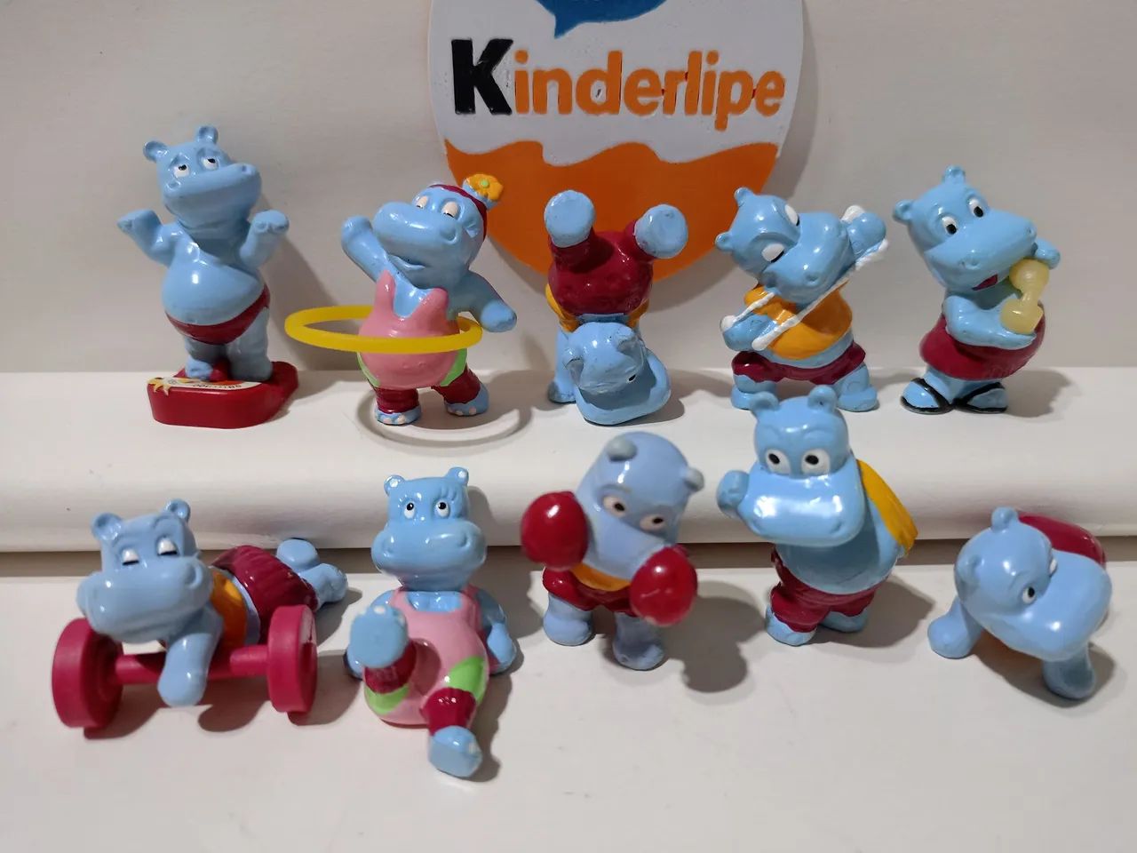 Kinder ovo Hipopótamo Ginástica Completo  - Foto 2