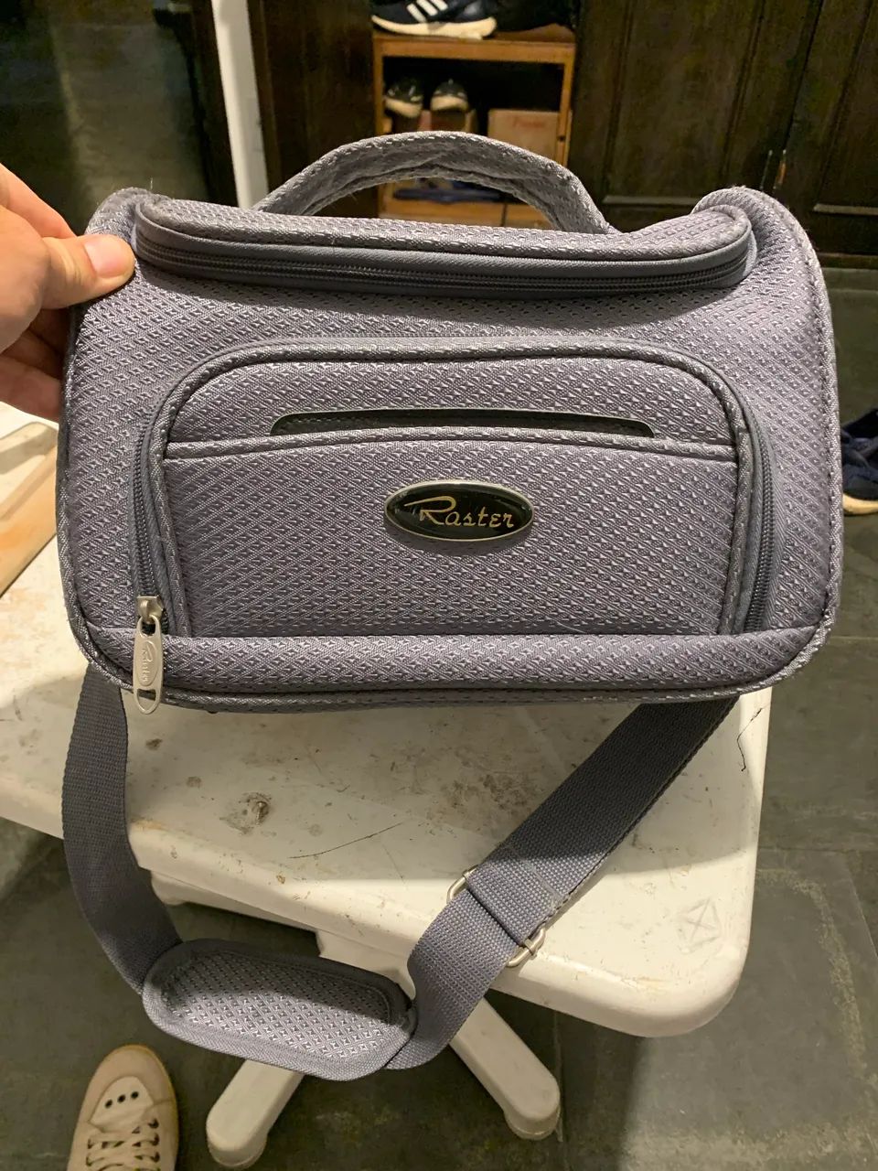 Mala de mão viagem bolsa mochila espelho Raster