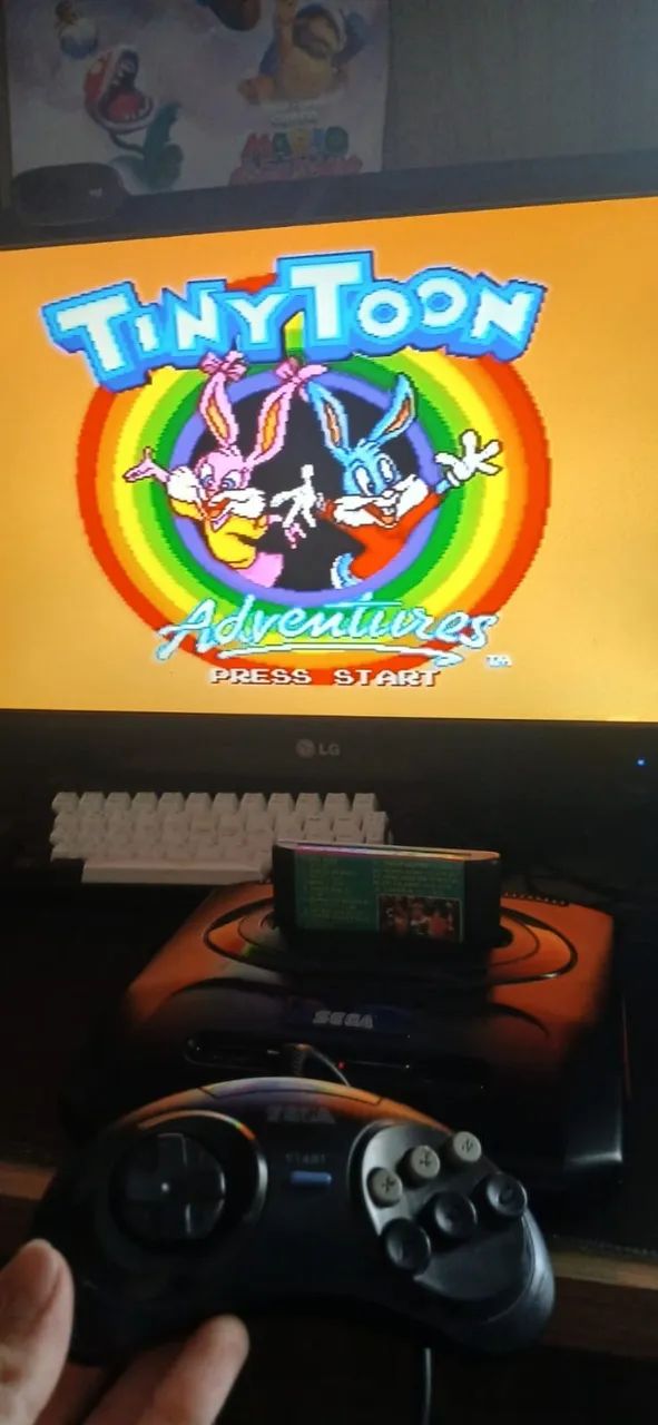 Sega Mega Drive com jogos - Foto 4