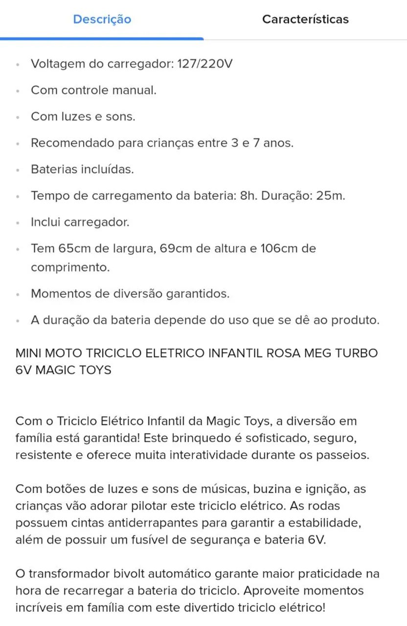 Triciclo El étrico Infantil - Foto 2