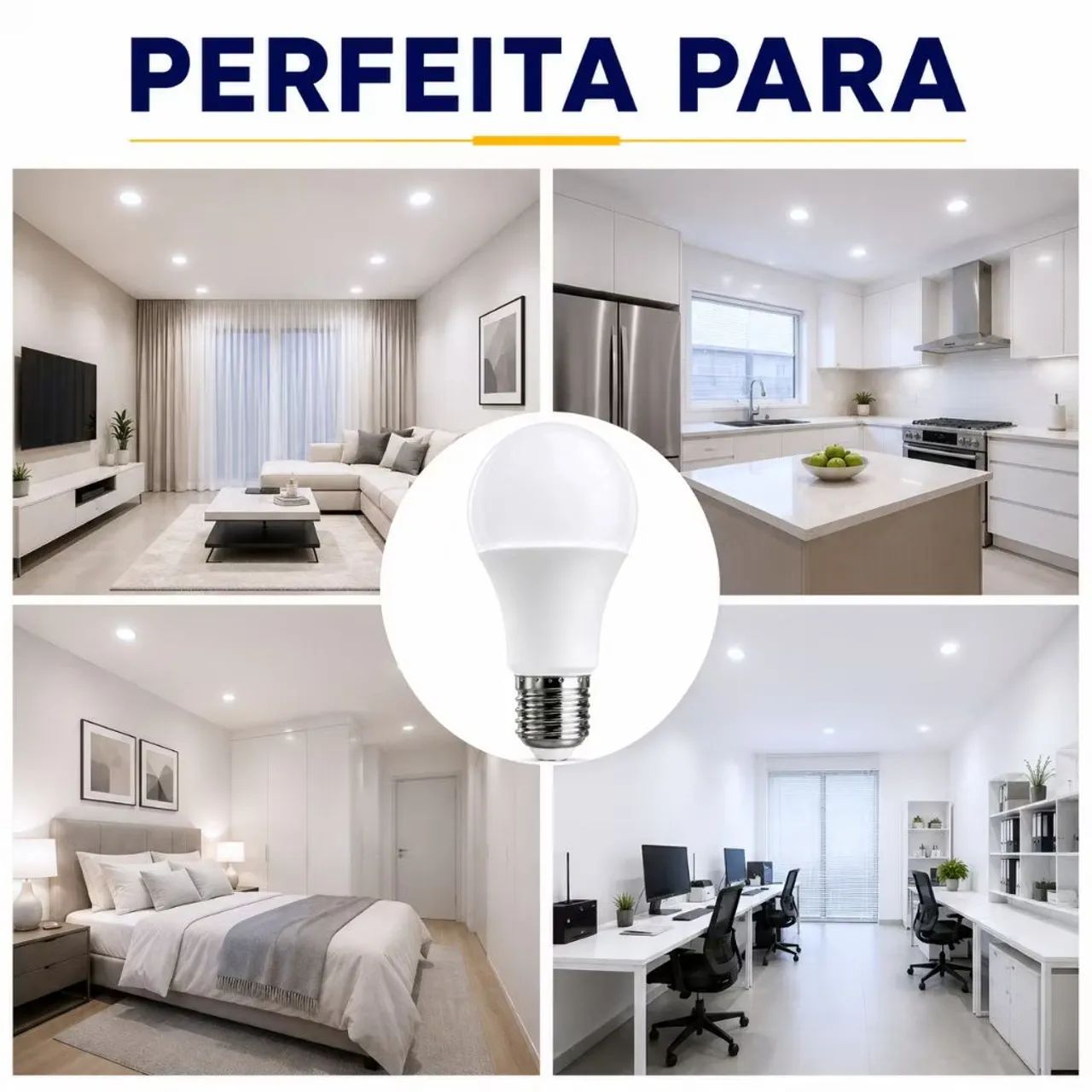 Lâmpada Led 9w - Foto 2
