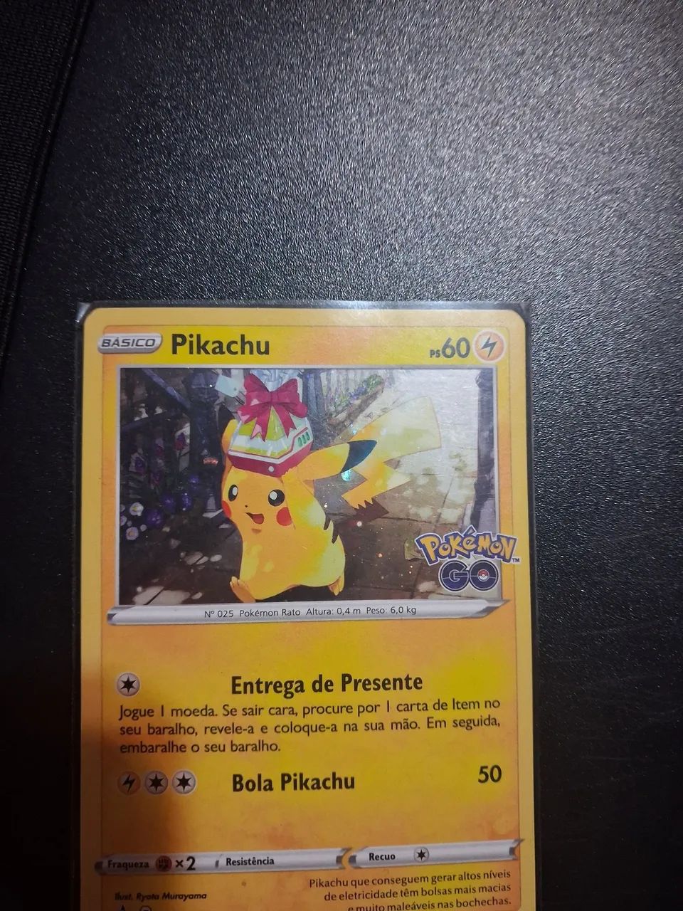 Pikachu pokemon go (exclusivo).