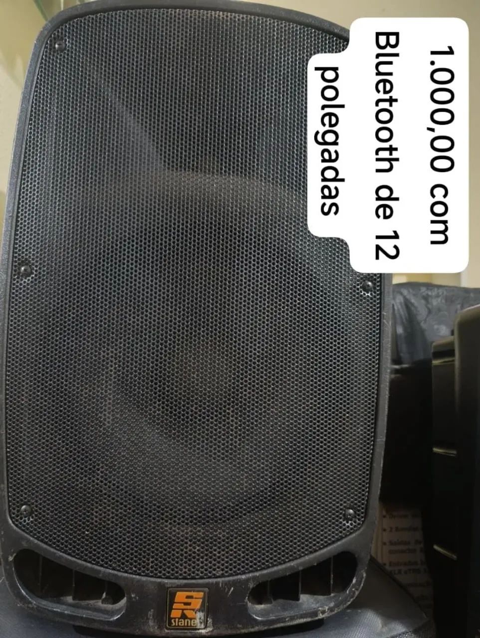 Caixa staner de 12 polegadas bluetooth 