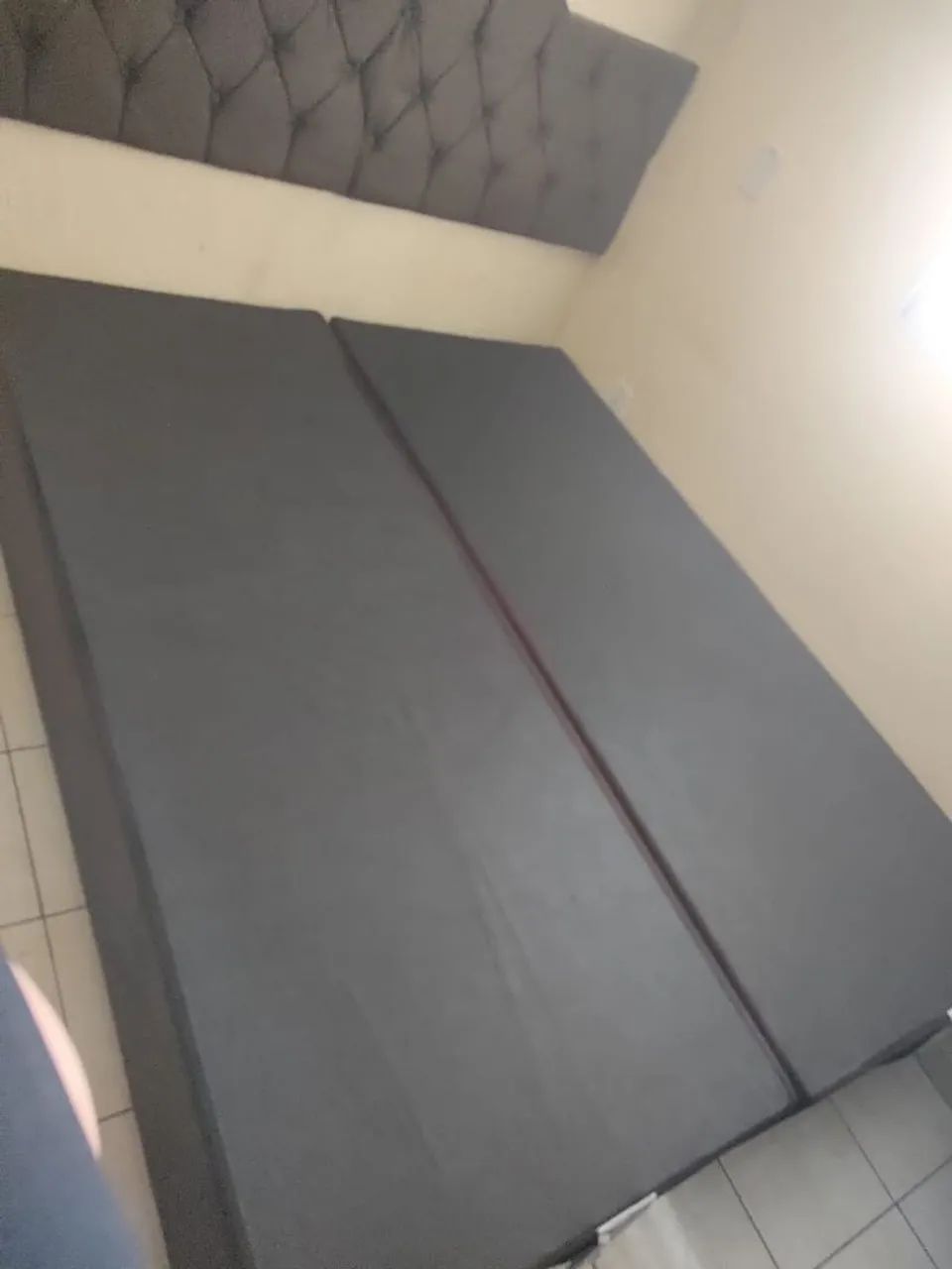 Cama king com cabeceira  - Foto 5