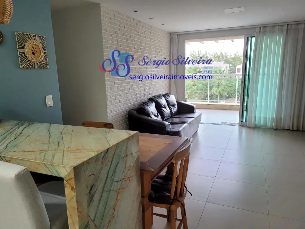 Apartamento mobiliado em Aquiraz Riviera beach place com  3 quartos - Foto 2