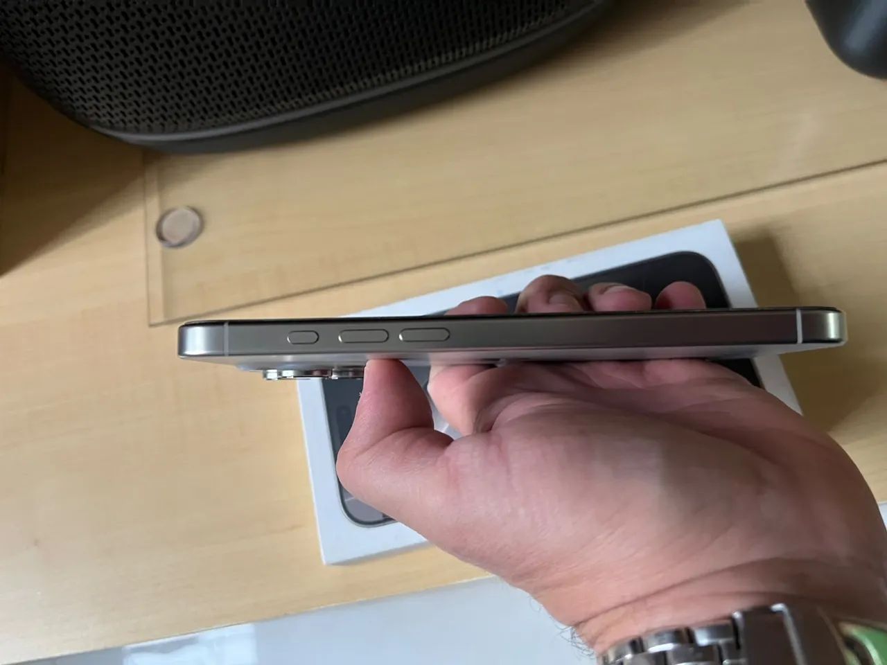 iPhone 16 Pro Max 256gb Natural impecável - Foto 3