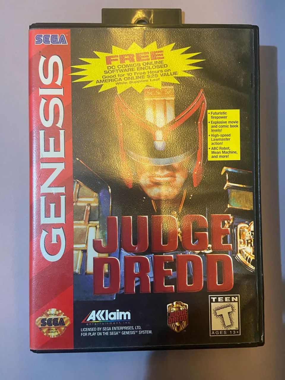 Jogo Mega Drive - Judge Dredd CIB