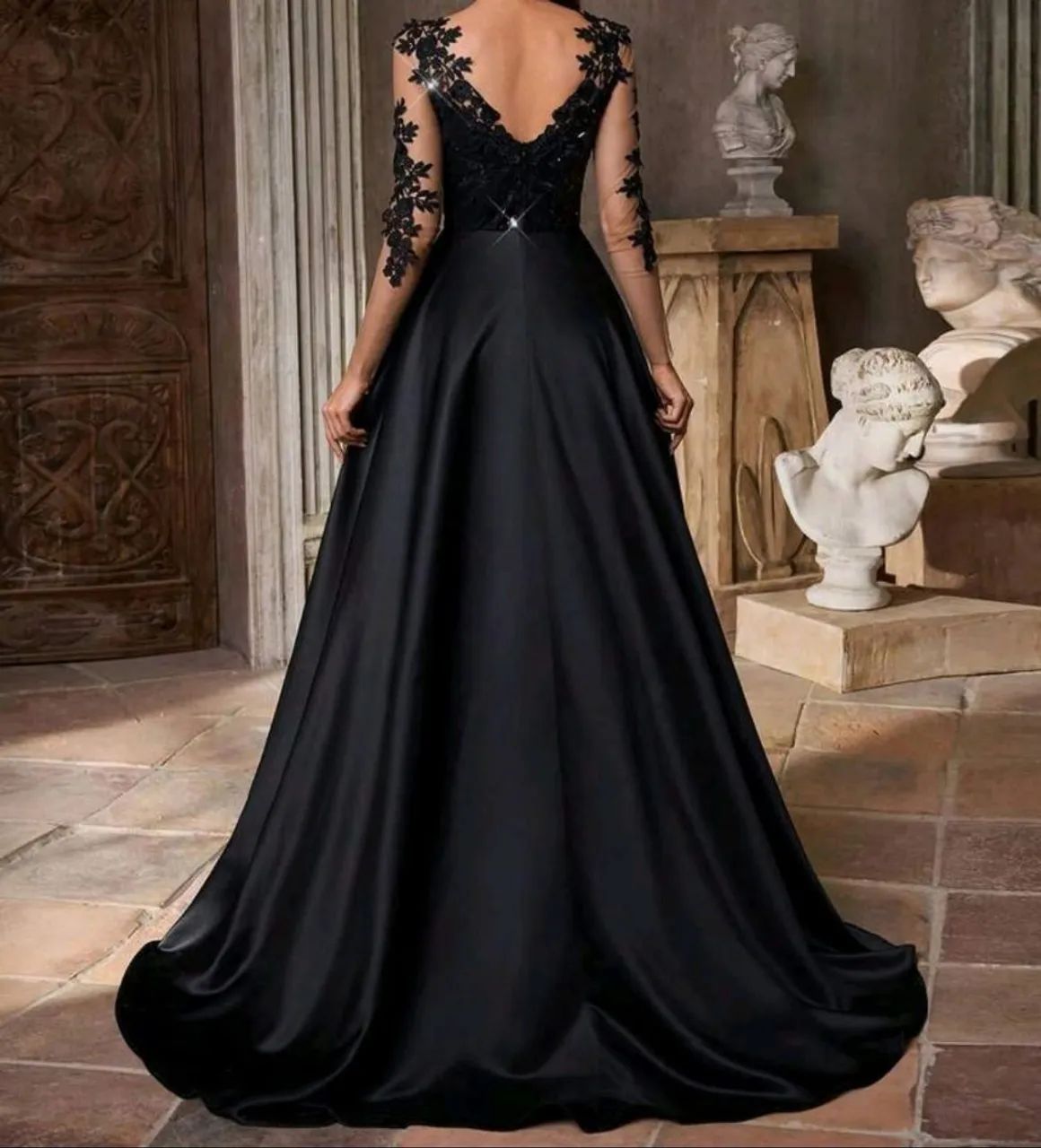 Vestido festa elegante 