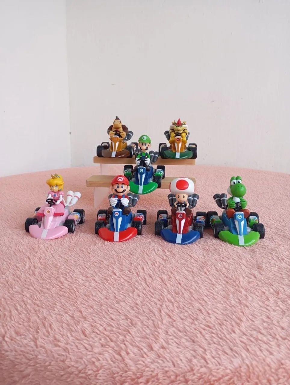 Carrinho Super mario Kart Colecionáveis 