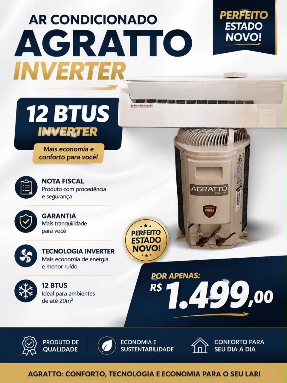 Ar condicionado Agratto