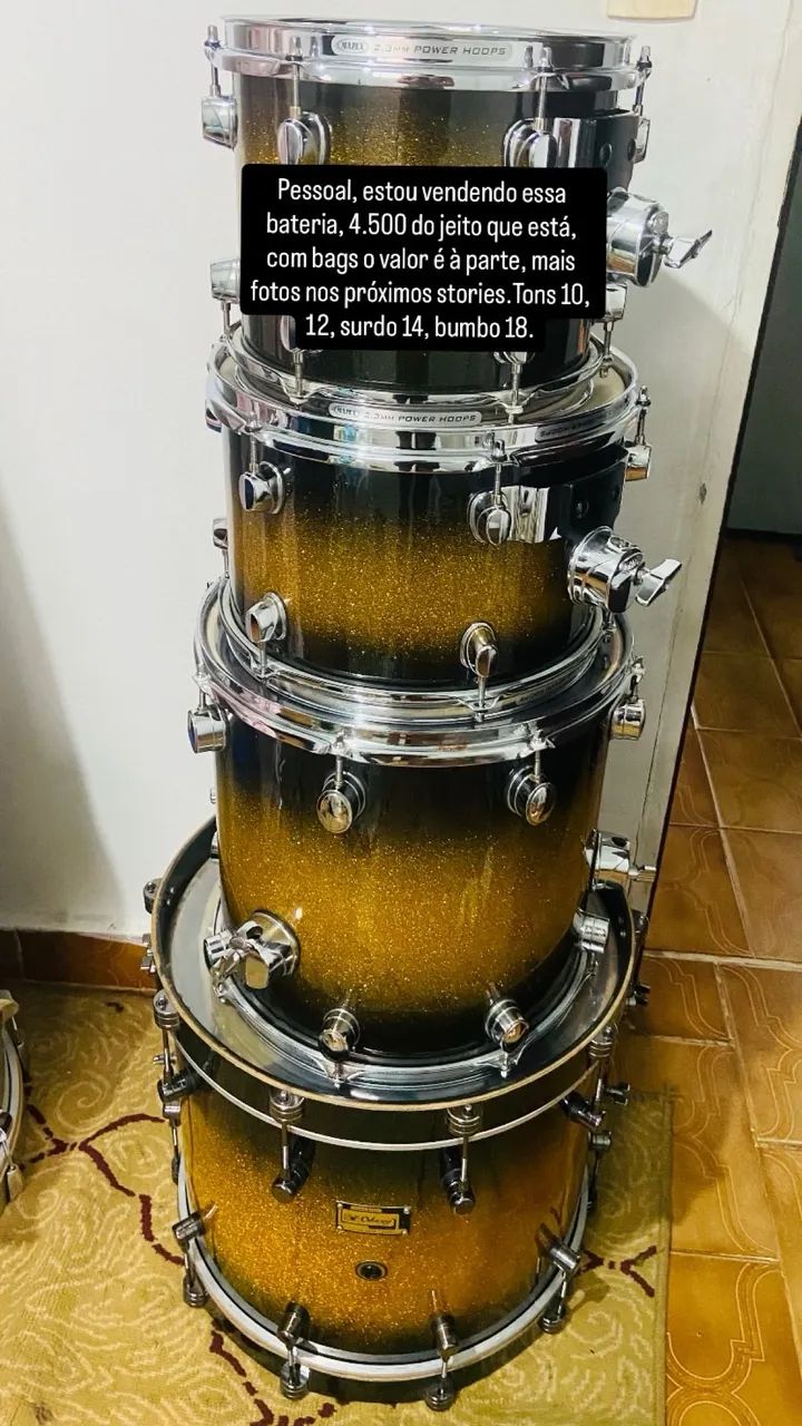 Bateria Odery( tons Mapex)