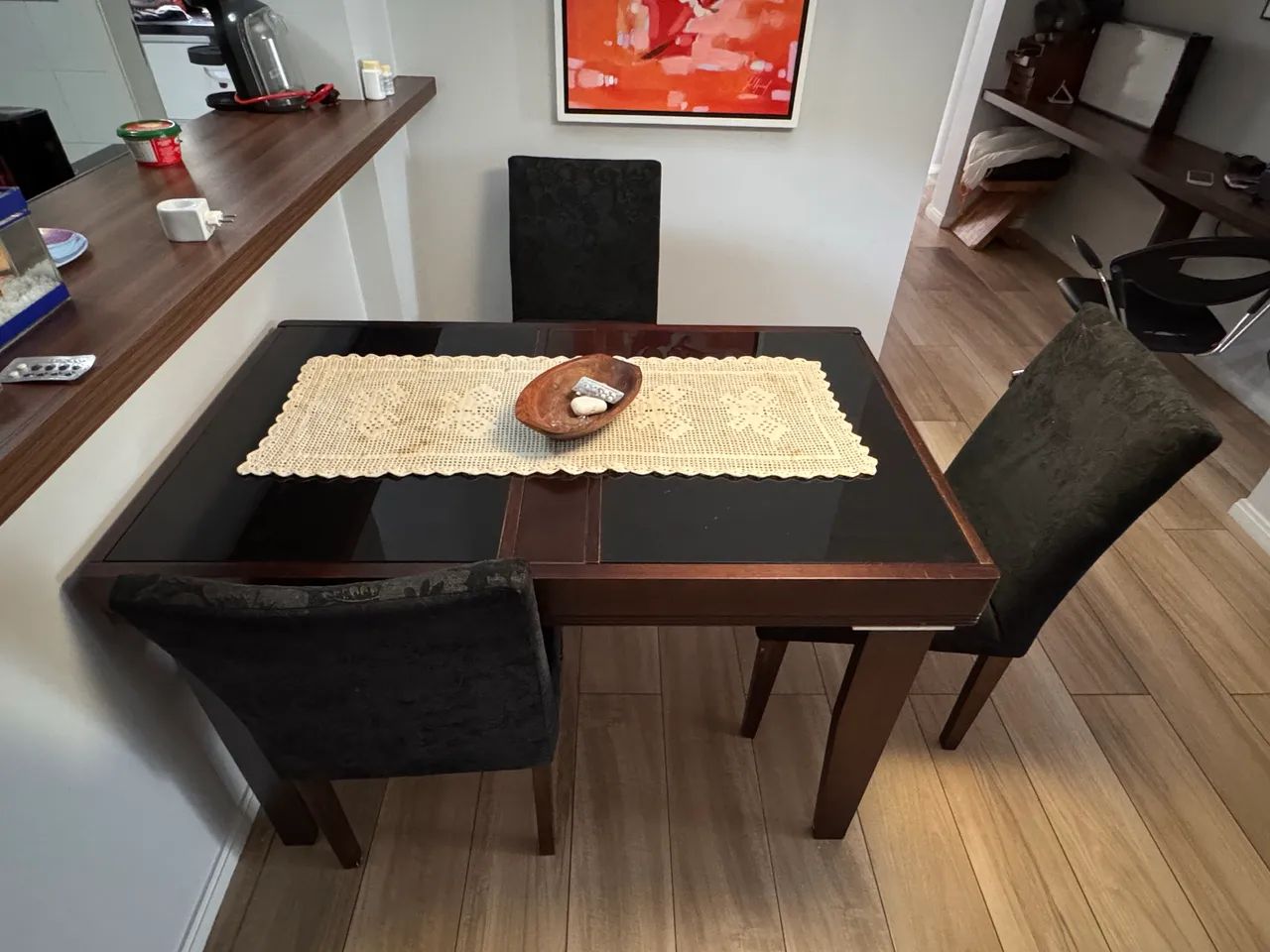 Mesa com cadeiras 