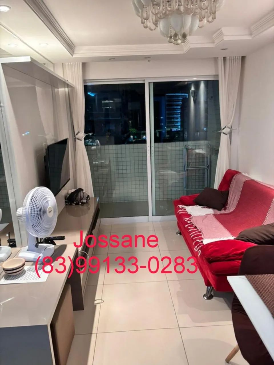 Apartamento temporada 2 quartos na Praia de Cabo Branco