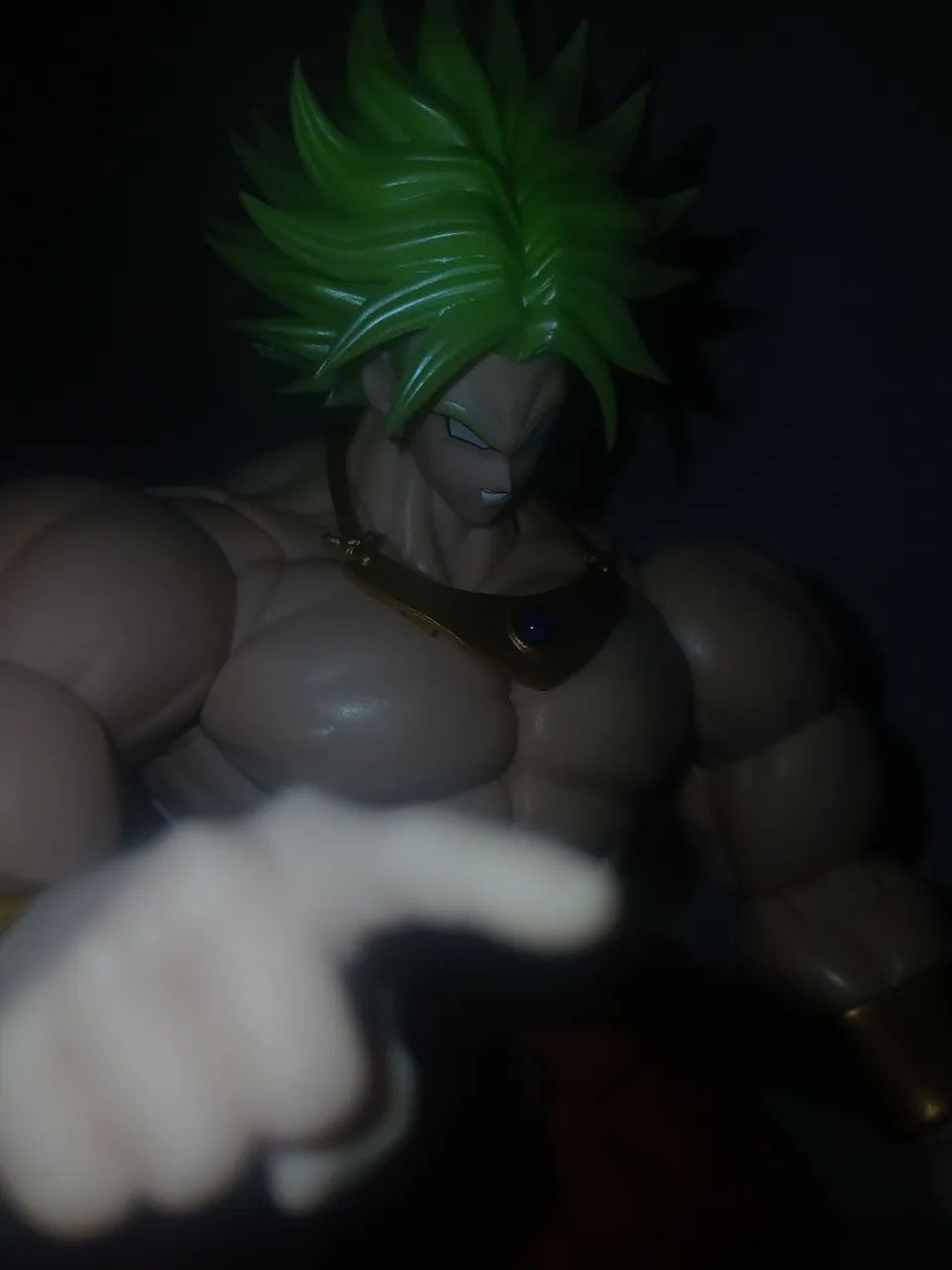 Action figure Broly kong Ssj3+Kit Dko  - Foto 2