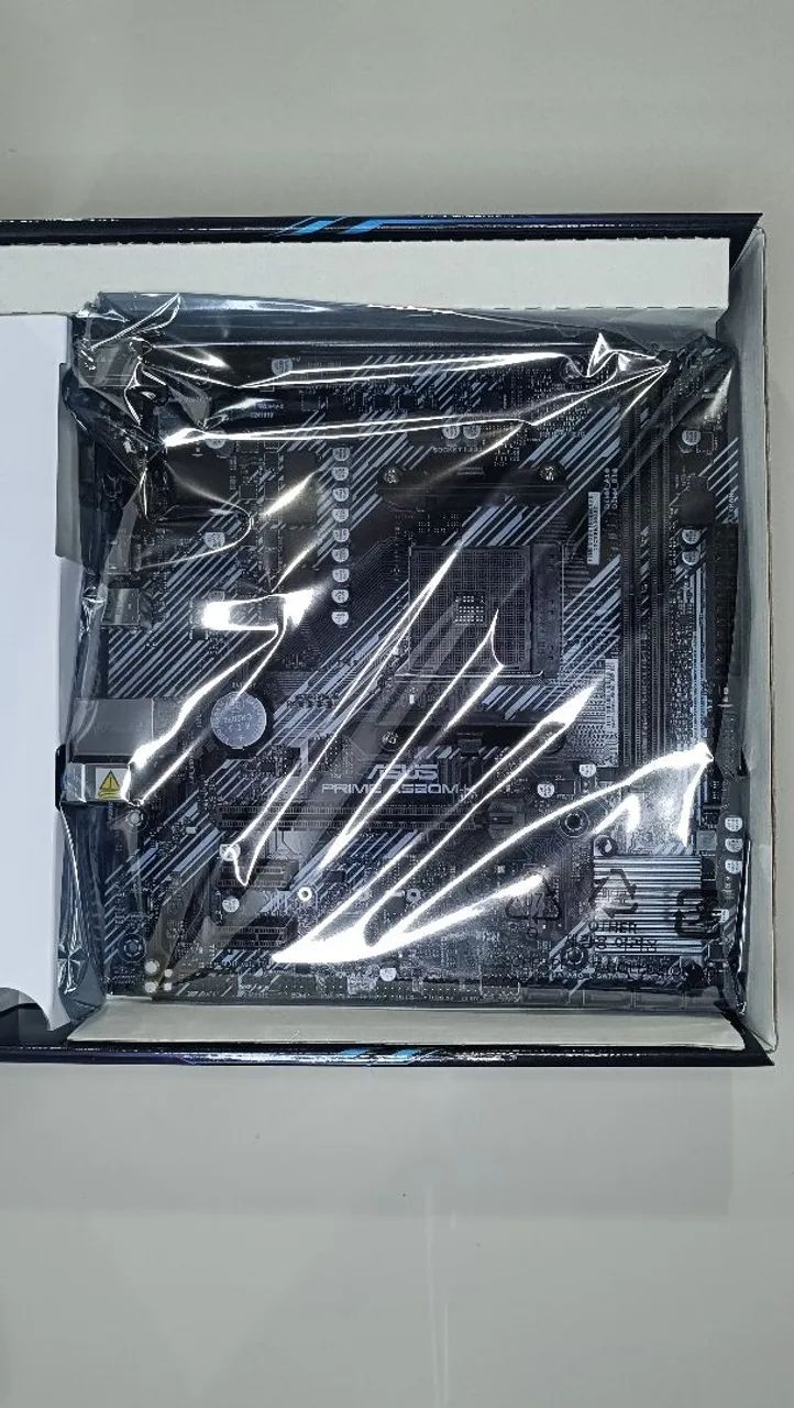 Placa Mãe ASUS A520M-K - Foto 3