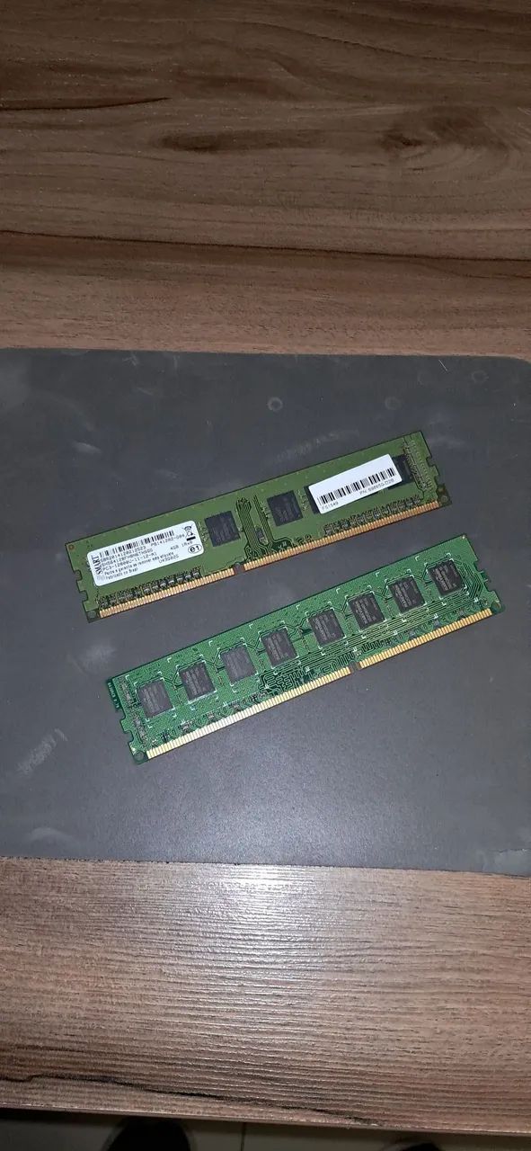 2X 4GB MEMÓRIA RAM DDR3
