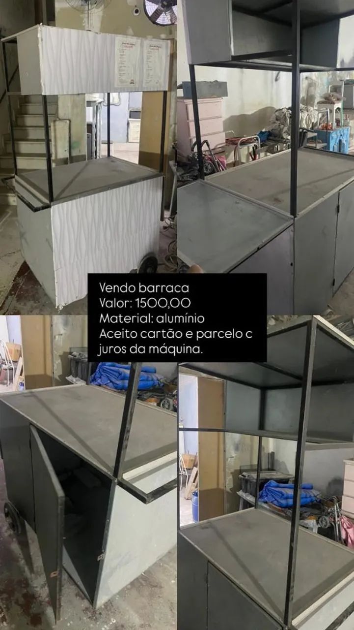 Barraca para vendas ambulante 