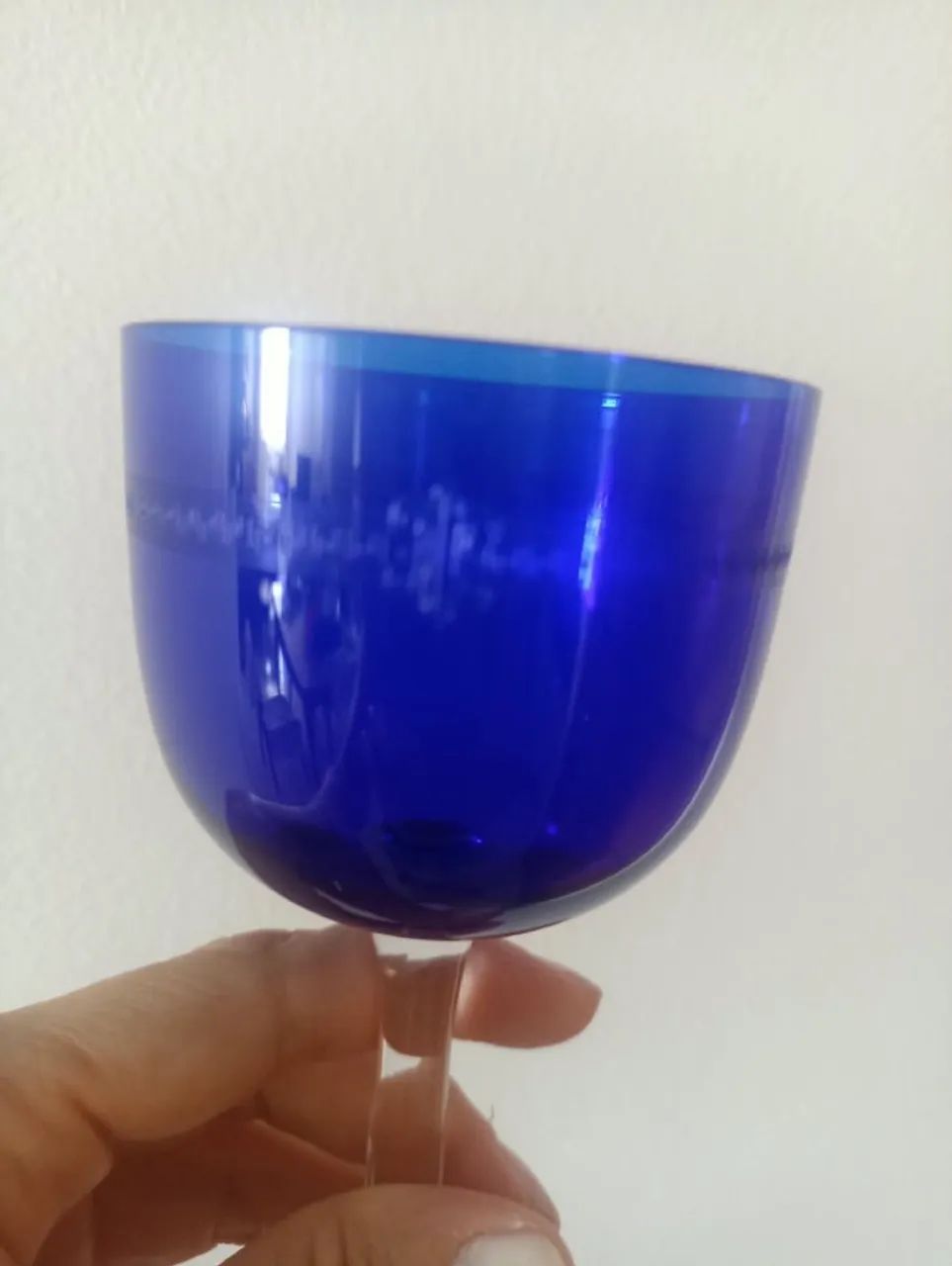 Taça vintage Cristal - Foto 2