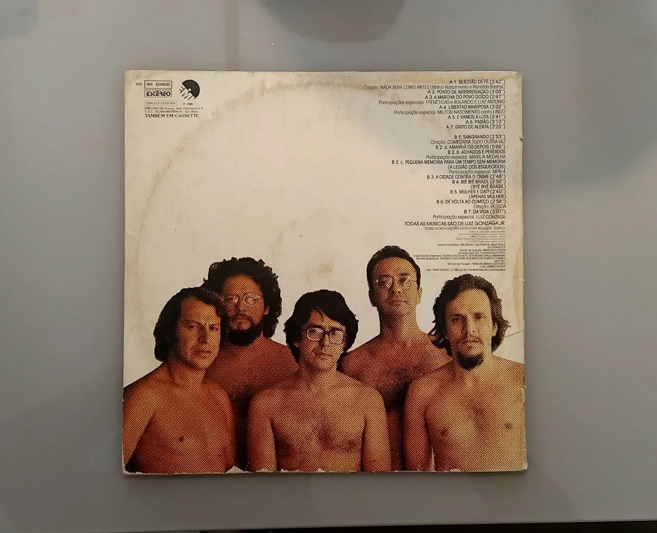 Disco de Vinil Gonzaginha - De Volta ao Começo  - Foto 2