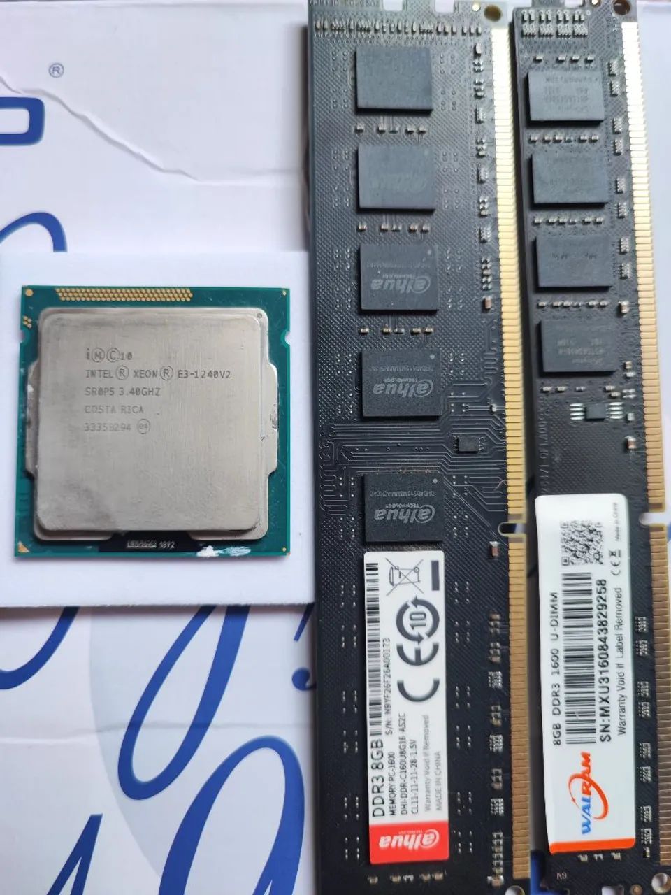 Kit Xeon E3 1240 v2 + 12GB DDR3 - Funcionando - Foto 2