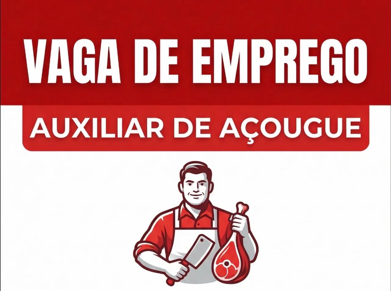 Vaga para Aux de açougue 