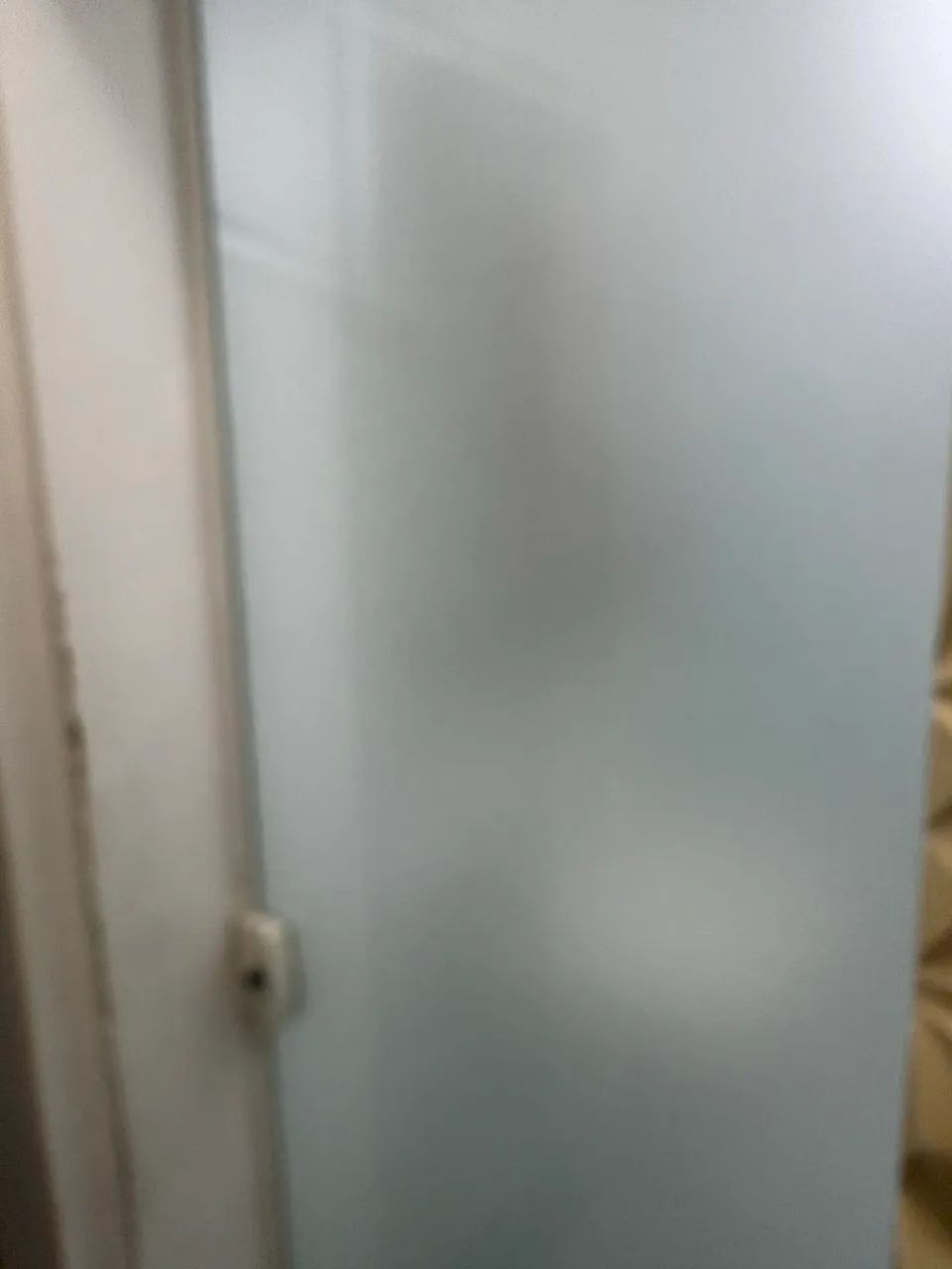 Porta de banheiro vidro chateada 080x210