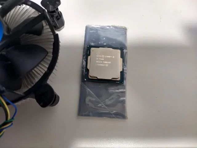 Processador i5 7400 com cooler box, funcionando 100% - Foto 2