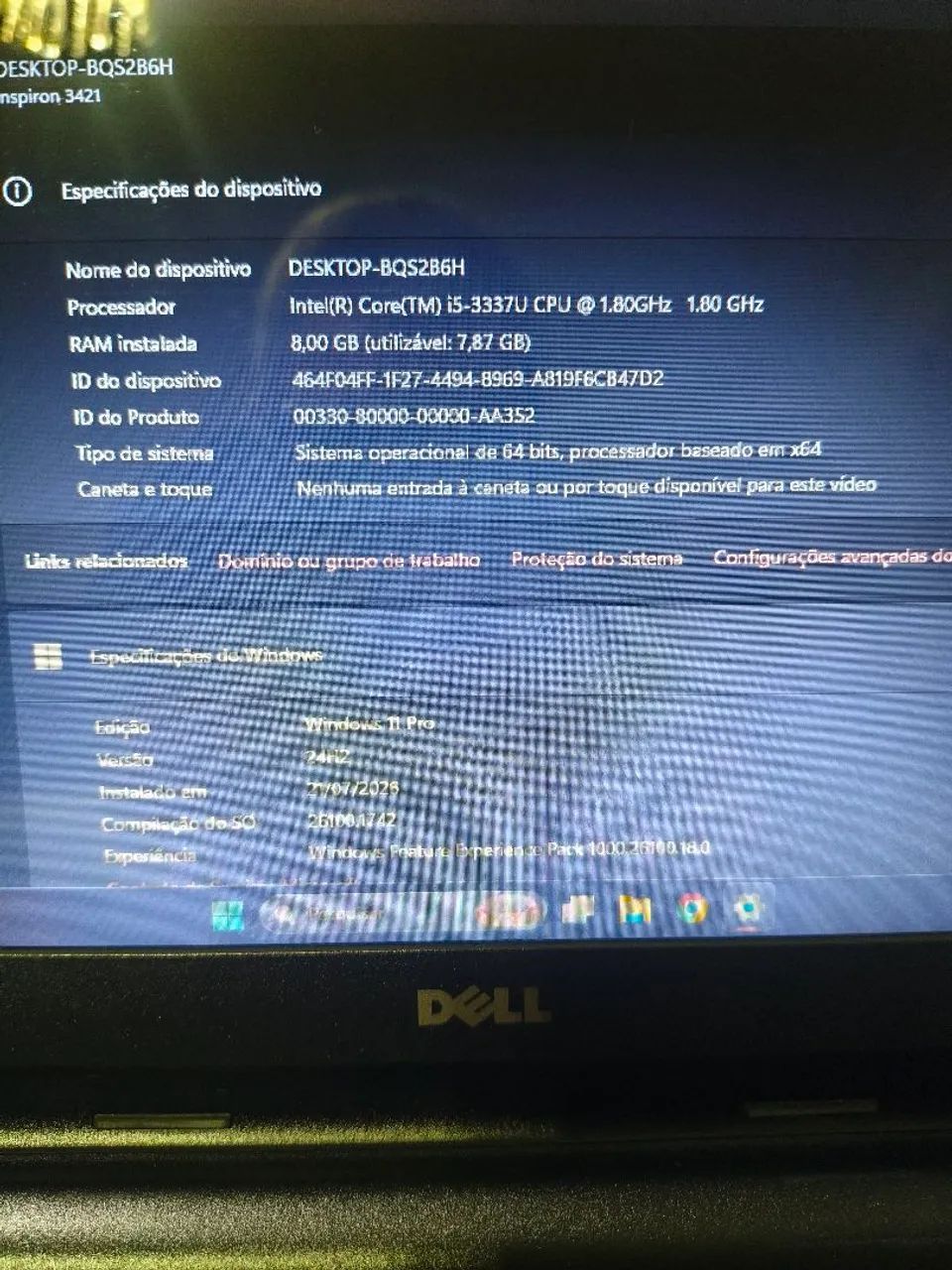 Dell inspiron 3421 impecável  - Foto 5