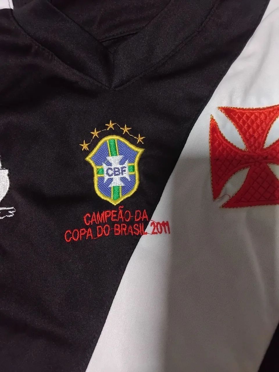 Camisa Vasco da Gama preta - Foto 3