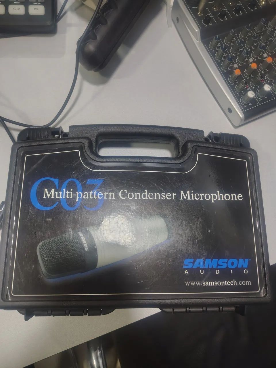 Microfone Samson C03 - Condensador Multi-Padrão
