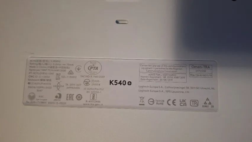Teclado sem fio Logitech MK540 - Foto 4