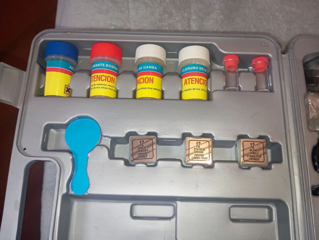 Kit Microscópio Com 27 peças - Foto 3