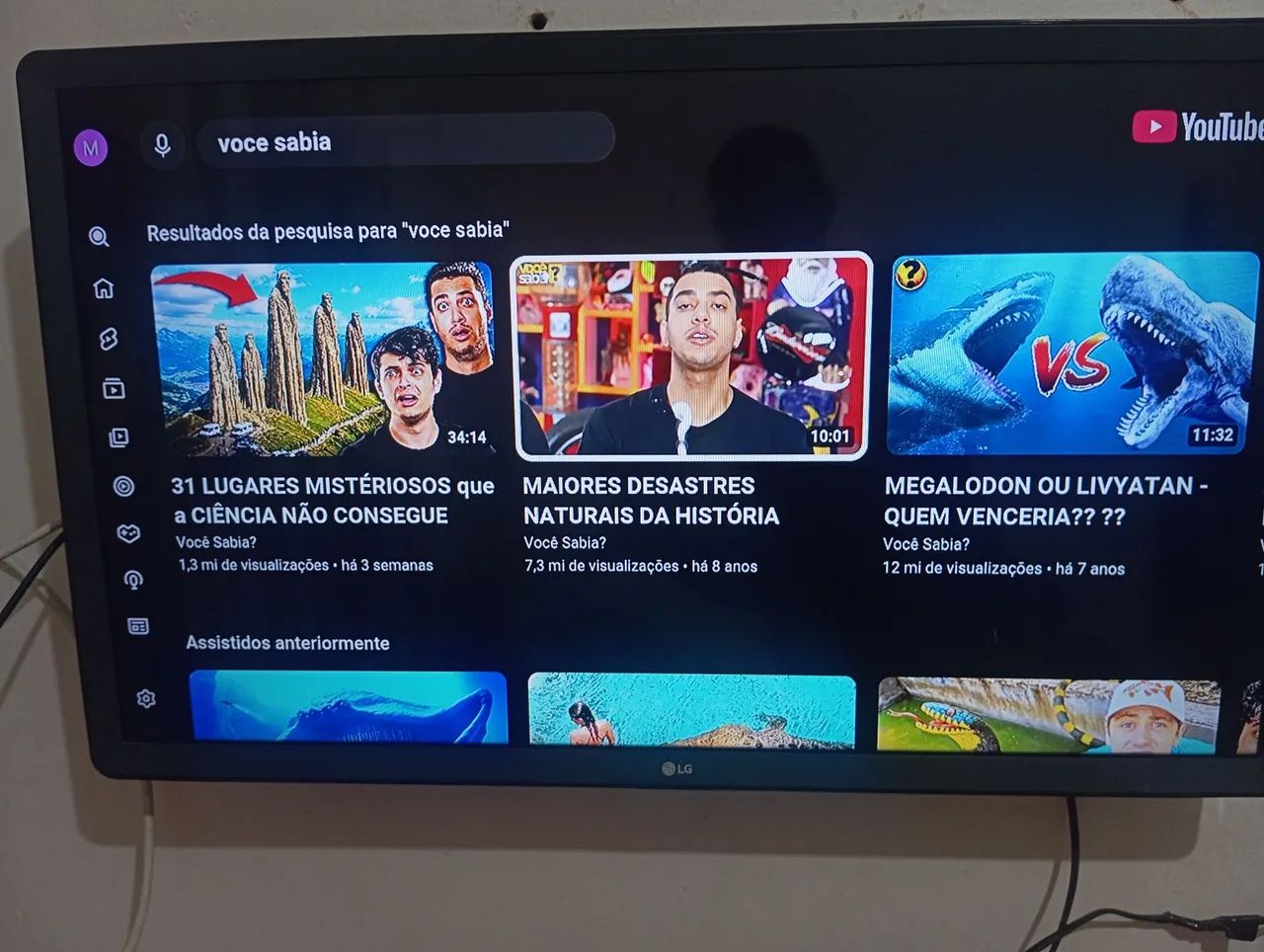 Televisão LG 32 polegadas smart