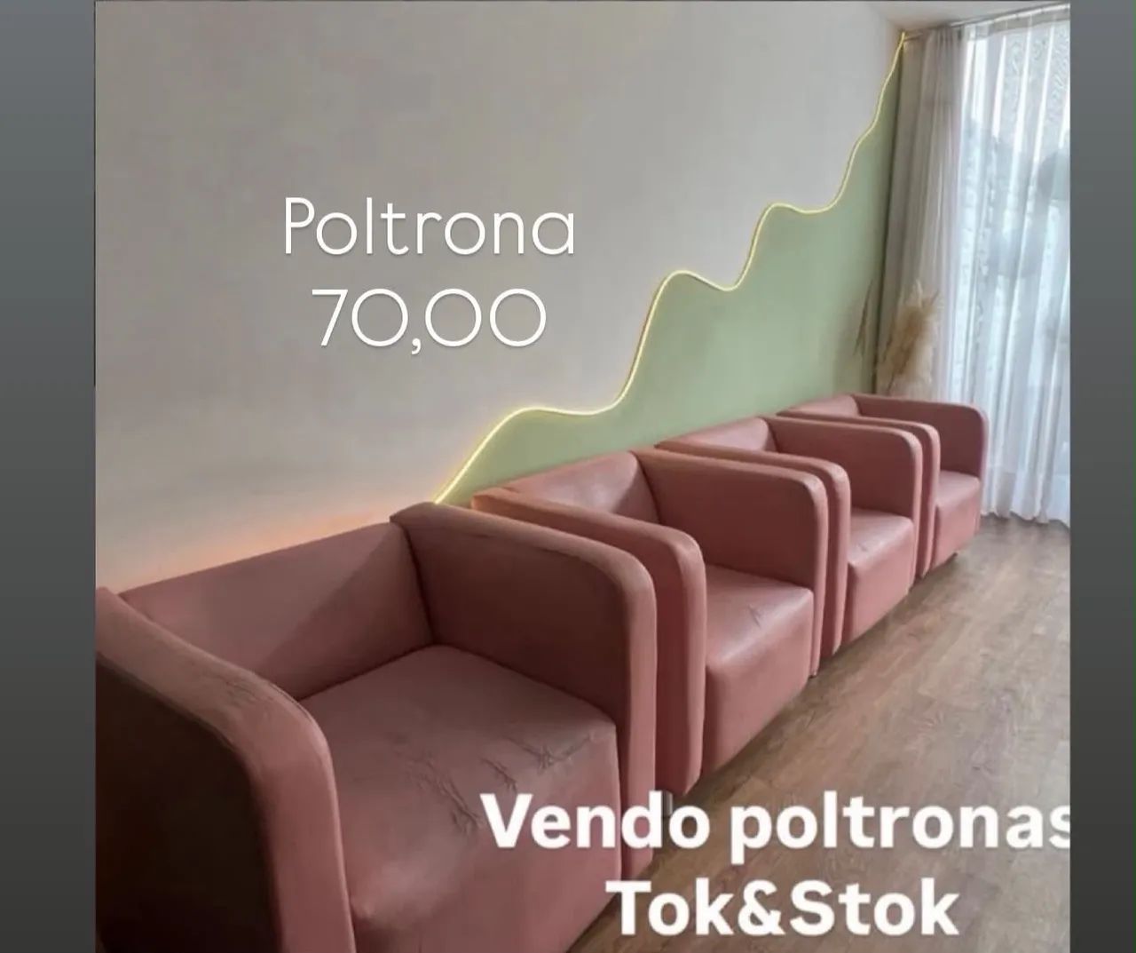 Poltronas Tok&Stok - R$ 70 cada