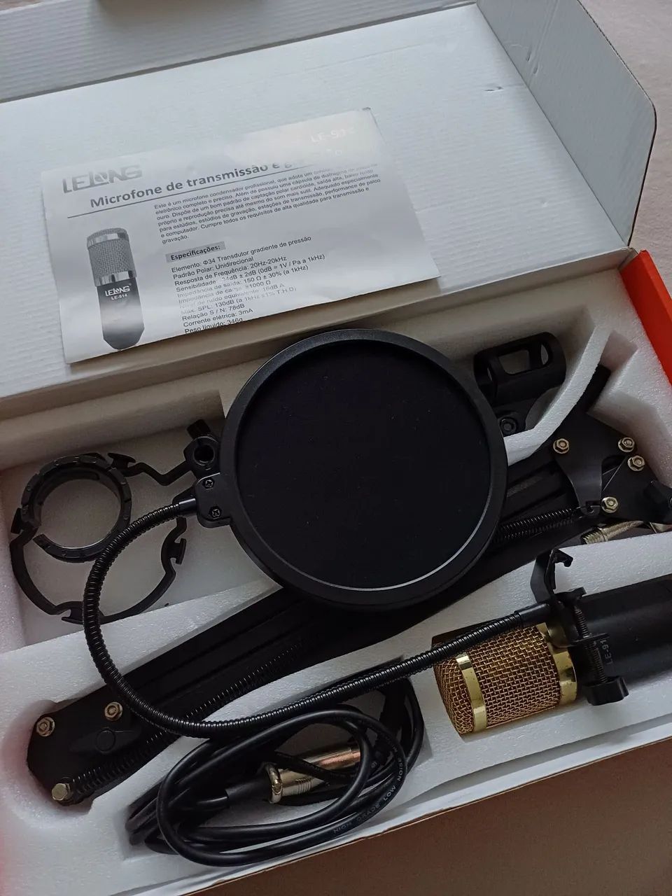 Microfone lelong LE914