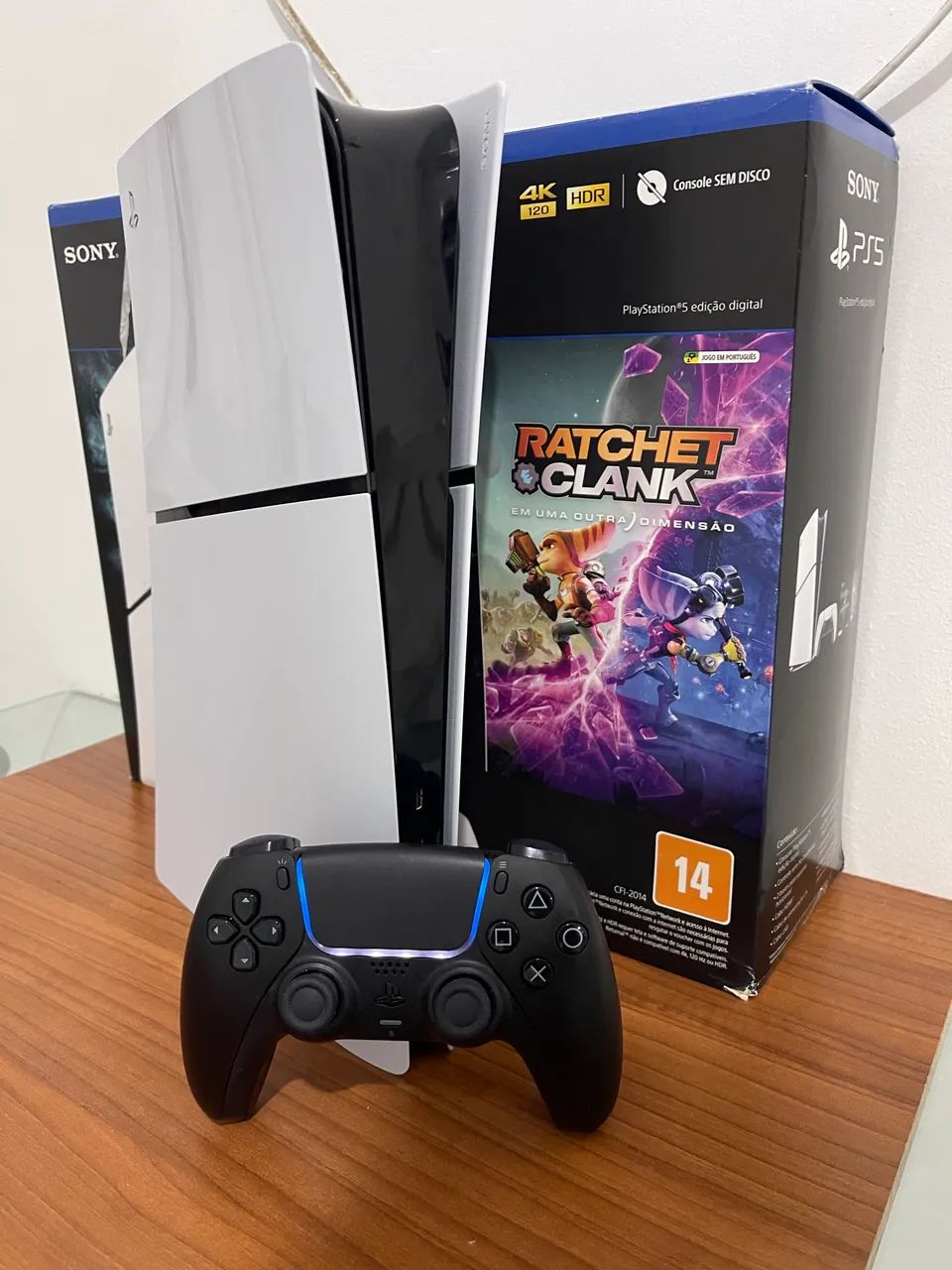 Ps5 Slim Digital 1Tb ( aceito Cartão )  - Foto 2