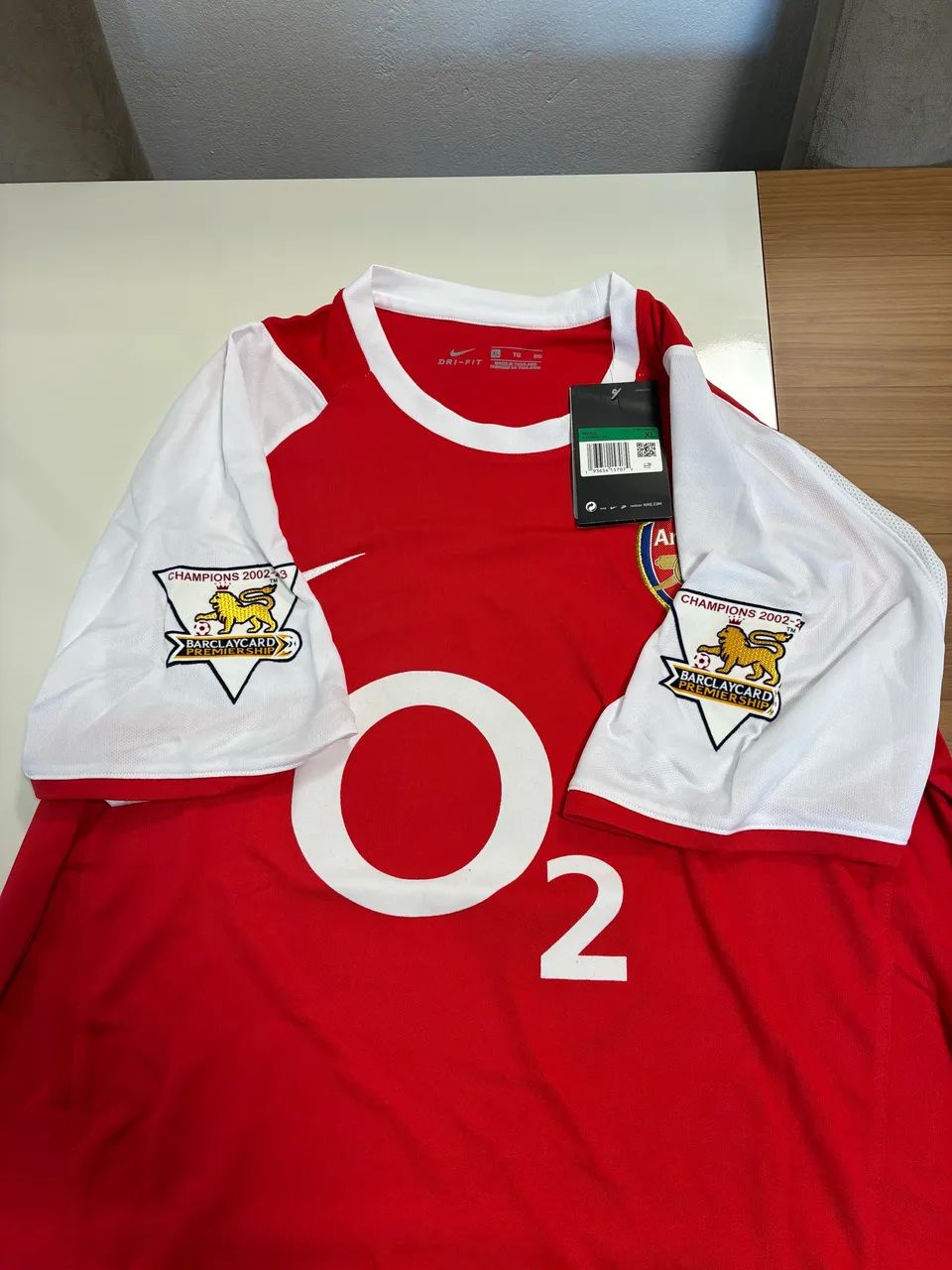 Camisa Arsenal GG numero 14 Henry - Roupas Esportivas - Santa