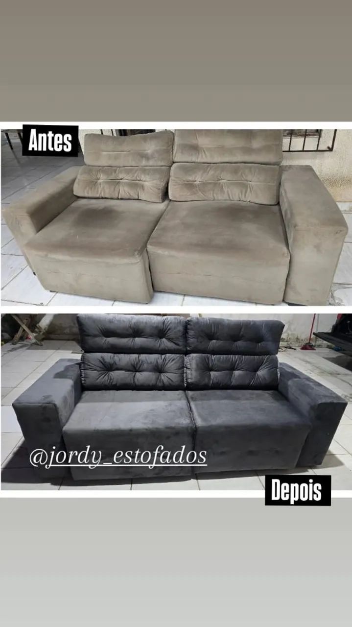 Sofás, poltronas , puffs, cabeceiras - Foto 4