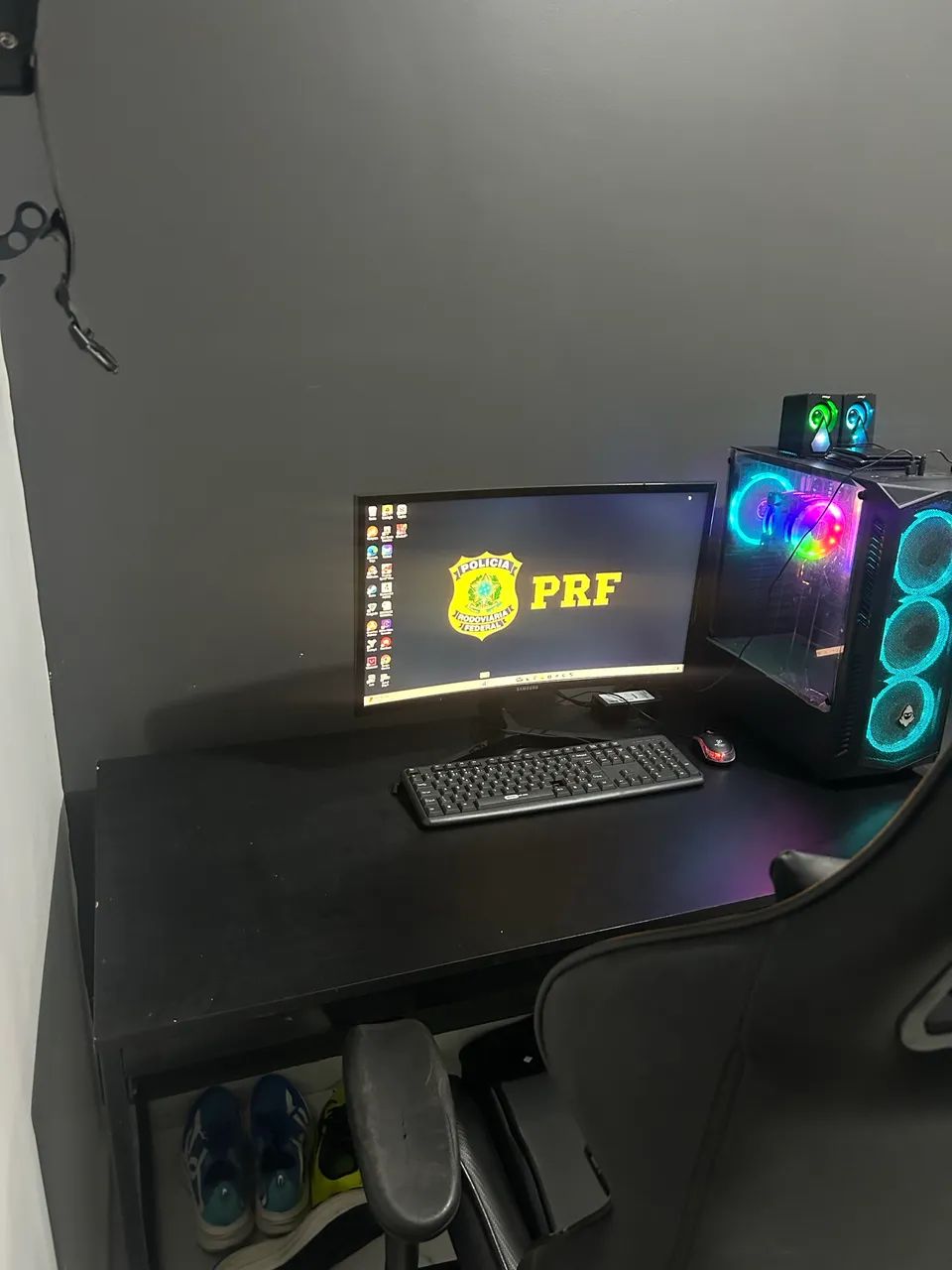 Vendo setup com pc gamer  - Foto 4