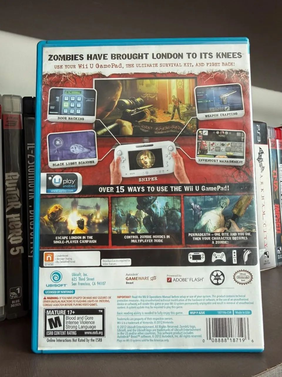 Zombi U - Nintendo Wii U Completo e Original  - Foto 2