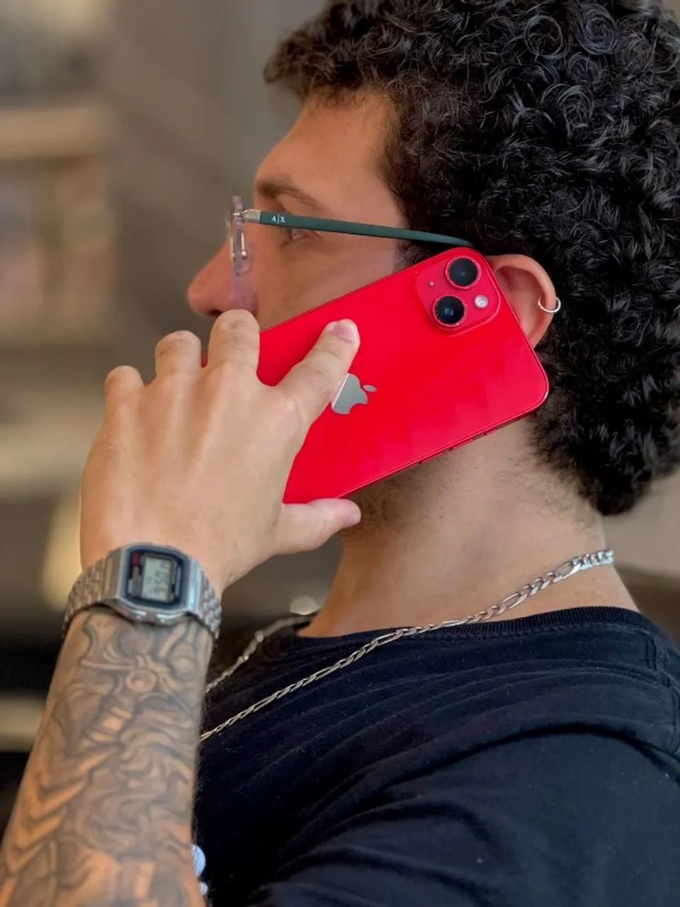 IPhone 14 Plus 128gigas - Seminovos - Foto 3