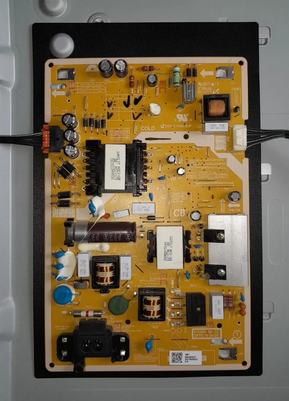 Placa Fonte Smart TV Samsung 43 Polegadas - UN43T5300AG - Foto 2