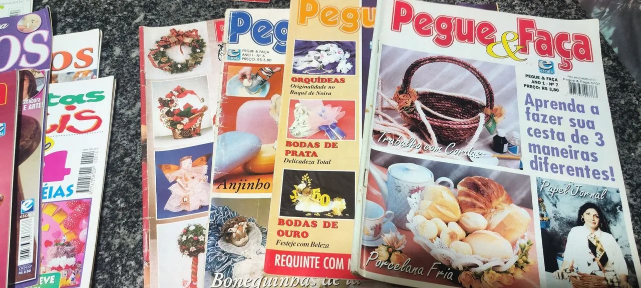Revista pegue e faça 
