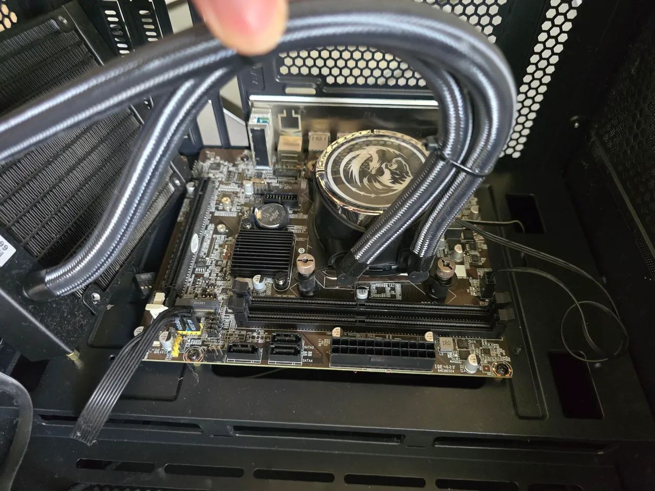 Processador core i5 + placa mãe e gabinete aquários  - Foto 3