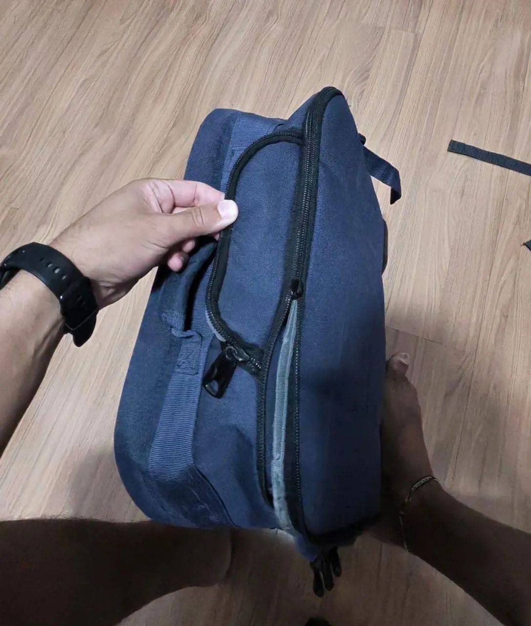 Mochila com rodinhas / mala de mão  - Foto 3