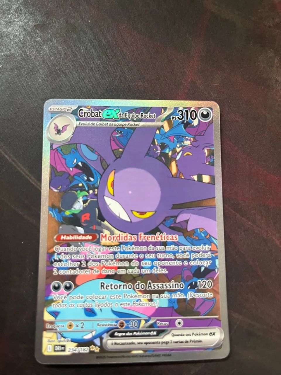 Crobat ex da equipe rocket (234/182)