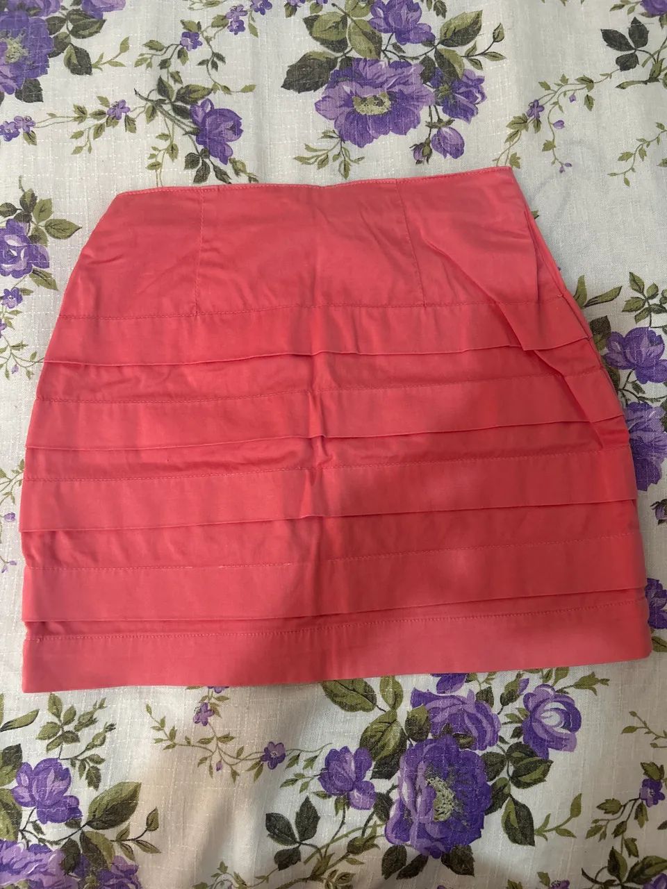 Saia Jeans Rosa - Foto 3