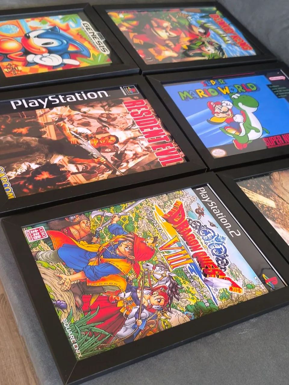 Kit quadros Games 