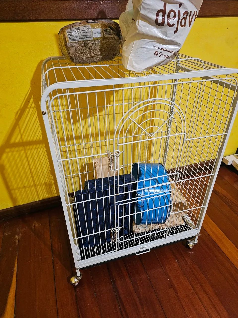 Gaiola Viveiro Gigante de Luxo + Acessórios Chila Pet (Chinchila, Coelho, Furão)