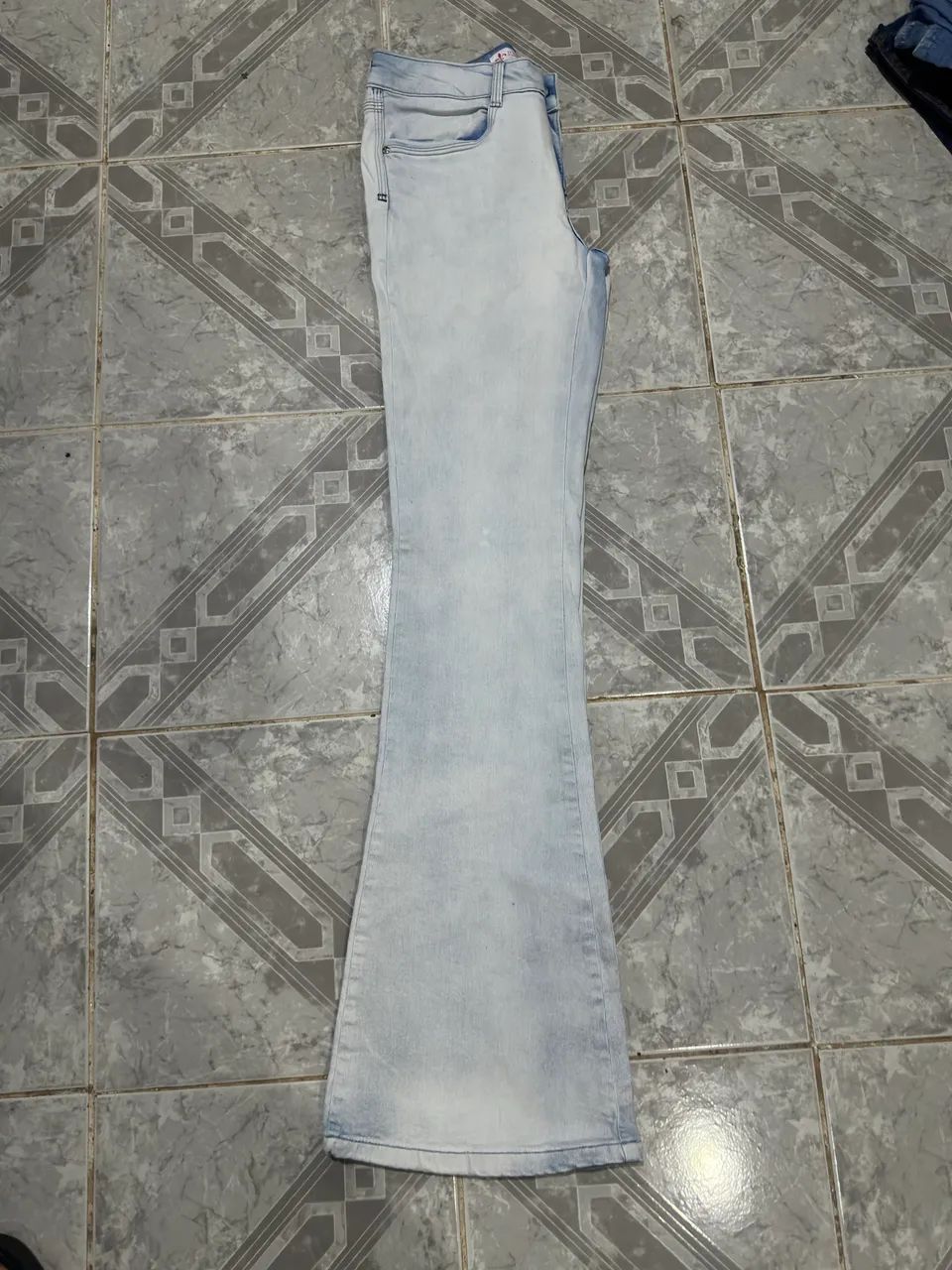 Calça flare jeans 38 - Foto 5